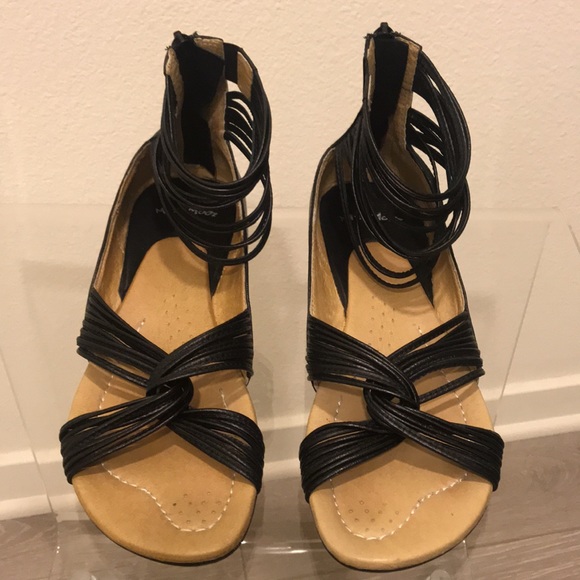 Miz Mooz Alex Ankle-Wrap Sandal - Picture 1 of 13